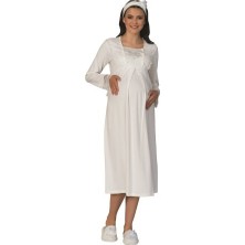 Mecit Lohusa Sabahlık Gecelik Set