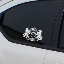 Oto Sticker Vip Value Respect Kelebek Cam Stickeri 1 Adet