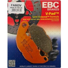 Brenta Ebc FA663V Yarı Sinter Fren Balatası Orjinal