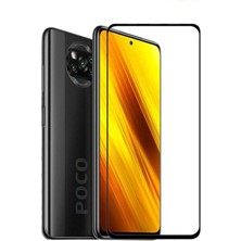 Aksesuarcim Xiaomi Poco X3 Pro Kırılmaz Mat Cam Tam Kapatan Kobra