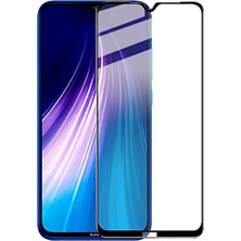 Aksesuarcim Xiaomi Redmi Note 8 Kırılmaz Cam Tam Kaplayan 3D Seramik