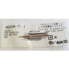 Hakko 900M-T-I Düz Sivri A+ Havya Ucu Made In Japan 936-852-803..