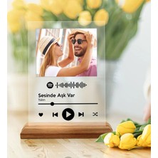 BK Kişiye Özel Fotoğraflı Spotify Barkodlu Plak -2