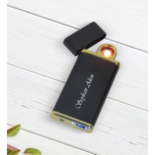 BK Kişiye Özel Isimli USB Şarjlı Elektrikli Çakmak