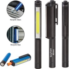 BK Kişiye Özel Isimli 5110 Siyah Metal Penlight - El Feneri