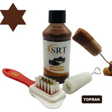 Srtfootcare Süet Nubuk Ayakkabı Bakım Boyası 110 gr ve 4 Yönlü Temizleme Fırçası