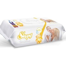 Sleepy Sensitive Islak Havlu 90'lı Cilt Dostu Hassas Temizlik İçin Alkol İçermez