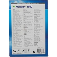 Electrolux Menalux 1800 Toz Torbası
