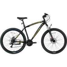 Bisan Mts 4600 Md-22 24 Jant Bisiklet Mat Siyah Sarı