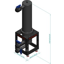 Korhus Sistem Patentli 1 Mikron Havuz Filtresi 40 M³/h