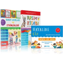 Teknookul 1. Sınıf Bilsem Mülakat 3'lü Resim Seti (Resim Kitabı-Hayalini Çiz-Sanat Akımları)