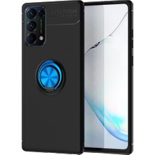 Smart Tech Oppo Reno 5 Yüzüklü Power Silikon Kılıf
