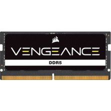 32GB Corsaır Ddr5 CMSX32GX5M2A4800C40 4800MHZ 2X16GB Sodımm