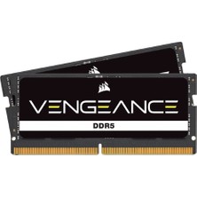 32GB Corsaır Ddr5 CMSX32GX5M2A4800C40 4800MHZ 2X16GB Sodımm