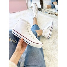 Scoperta Kadın Keten Sneaker