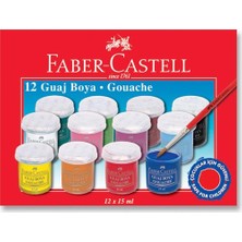 Faber Castell Guaj Boya 12'li 12X15 ml