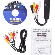 Clearclick Vhs To DVD Wizard With USB Video Grabber & Free Usa Tech Support