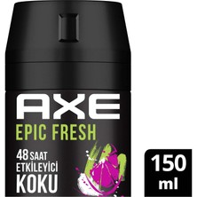 Axe Men Deodorant Epic Fresh 150 ml 2'li