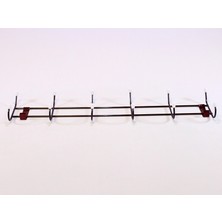 Yelmen Eminox Kapı Arkası Metal Askılık 6'lı