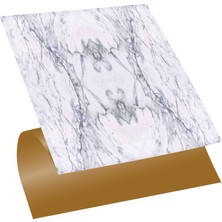 Tink Kendinden Yapışkanlı Silinebilir Mermer 013 Desenli Pvc Karo 30 x 30 cm (11 Adet) 1m2