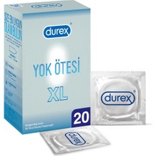 Durex Yok Ötesi XL 20’li İnce Prezervatif