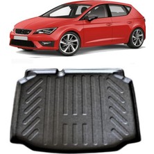Born Garage Seat Leon Bagaj Havuzu 2013-2020 Özel Üretim Kokusuz 3D Kauçuk