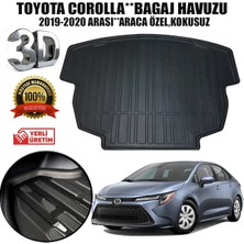 Born Garage 2020 Toyota Corolla Bagaj Havuzu Tam Uyumlu Kauçuk