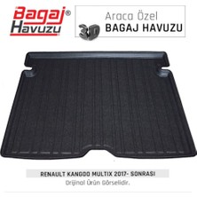 Born Garage 2018 Kangoo Multix Bagaj Havuzu Tam Uyumlu Kauçuk