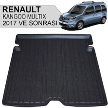 Born Garage 2020 Kangoo Multix Bagaj Havuzu Tam Uyumlu Kauçuk