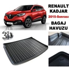 Born Garage 2020 Renault Kadjar Bagaj Havuzu Tam Uyumlu Kauçuk