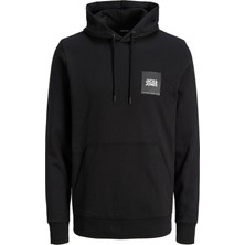 Jack & Jones Jjlock Erkek Siyah Sweatshirt - 12213245