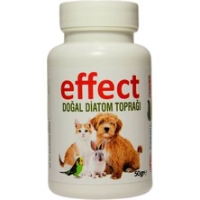 Sebura Effect Diatom Toprağı Kedi Köpek Için Bit Pire Kene Yok Edici Doğal Ilaç 50 gr
