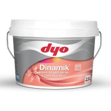 Dyo Dinamik Silikonlu Silinebilir Soft Mat Iç Cephe Duvar Boyası