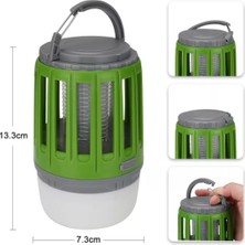 Tawitec 3 In 1 Kamp Lambası  - Sinek Öldürücü – 3 Modlu LED Işıldak – USB Şarjlı Taşınabilir