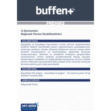 Vioment Buffent 20 Kg - Rumen Sağlığında; Etkili Tamponlama - Sindirm Düzenleyici, İnek, Boğa, Koyun, Keçi, Premiks, Yem Katkı,