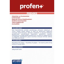 Vioment Profent 20 Kg - Besi Hayvanları İçin; Profesyonel Destek - Boğa, Koyun, Keçi, Premiks, Yem Katkı,