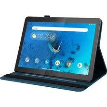 Universal Lenovo Tab M10 TB-X605L/X605F Için Kapaklı Tablet Kılıfı - Mavi (Yurt Dışından)