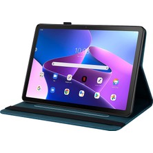 Universal Lenovo Tab M10 Plus 10.6 3rd Gen Için Kapaklı Tablet Kılıfı - Mavi (Yurt Dışından)