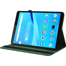 Universal Lenovo Tab M8 Hd / M8 Fhd Için Kapaklı Tablet Kılıfı - Yeşil (Yurt Dışından)