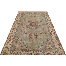 Sempati Halı Klasik Modern Vintage Eskitme El Dokuma Halı 162 x 277CM 8846