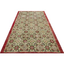 Sempati Halı Klasik Modern Vintage Eskitme El Dokuma Halı 171 x 278CM 8860