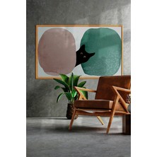 Özcanlar Çerçeve Çerçeveli Tablo Modern Sanatsal Dekorasyon Ev Dekoru Tekli Çerçeve Tablo ÖZC-455