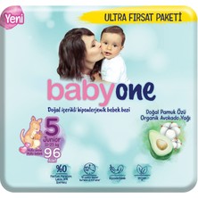 Babyone Yeni Babyone Bebek Bezi 5 Beden Junior Ultra Paketi 96 Adet