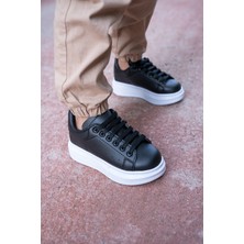 Bartrobel Air Taban Rahat Siyah Beyaz Taban Spor Çocuk Ayakkabısı