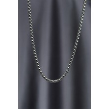 Clariss Çelik Silver Renk Ince Burgu Model Kolye