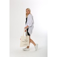 Baghashtag The Tote Bag Baskılı Bez Çanta