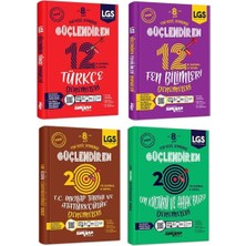 Ankara Yayıncılık 8.Sınıf  Inkılap + Türkçe + Fen + Din Kültürü Deneme Seti 4 Kitap 2023