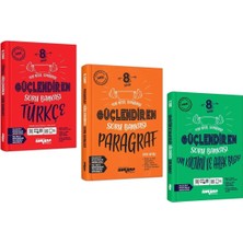 Ankara Yayıncılık 8.Sınıf  Türkçe + Paragraf + Din Kültürü Güçlendiren Soru Seti 3 Kitap 2023