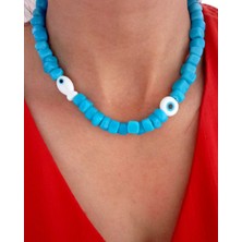 Nergis Collection Cam Boncuk Kolye