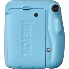 Fujıfılm - Instax Mini 11 Mavi Fotoğraf Makinesi ve Kare Albümlü Hediye Seti 11